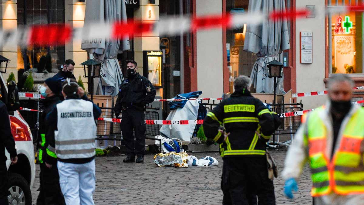 Alemania: un conductor embistió a transeúntes y mató a 5 personas