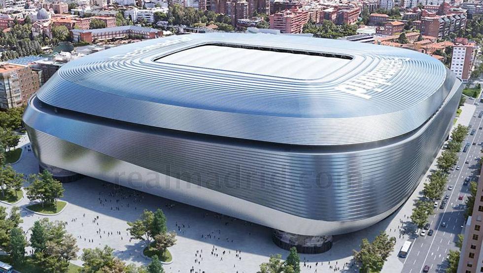 El lujoso estadio del Real Madrid está en construcción, tendrá casino, restaurantes y comercios